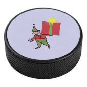 Elf met rode doos hockey puck (3/4)