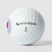 Elf Met Rode Doos Taylor Gemaakt TP5 golfballen 12 (Logo)