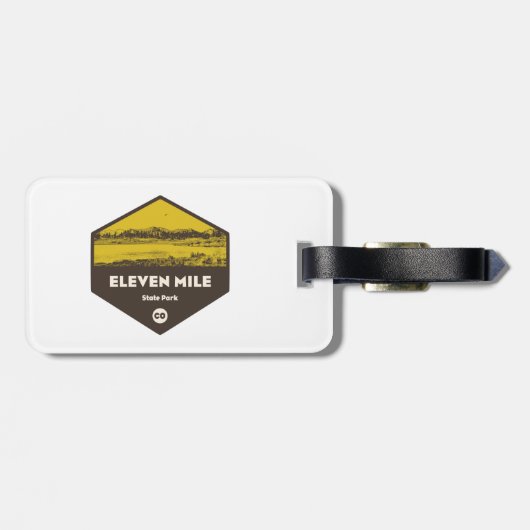 Elf Mile State Park, Colorado Bagagelabel (Achterkant horizontaal)