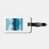 Elf Mile State Park Colorado Reflection Bagagelabel (Achterkant horizontaal)