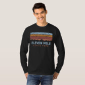 Elf Mile State Park Colorado Retro Cool T-shirt (Voorkant volledig)