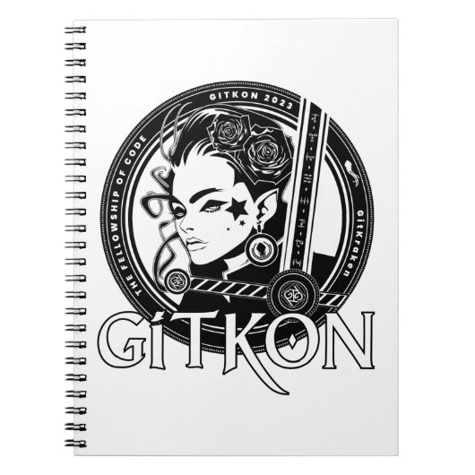 Elf-Notitieboek | GitKon: De Fellowship of Code Notitieboek (Voorkant)