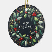 Elf omhoog en probeer opnieuw kerstversiering keramisch ornament (Links)