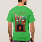 Elf on the Mantel Thrive TShirt (Achterkant)