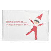 Elf op de proefpiloot kussensloop (Achterkant)