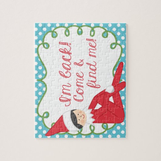 Elf op de Puzzle Legpuzzel (Verticaal)