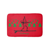 Elf op een Surfboard Thunder_Cove Badmat (Voorkant)