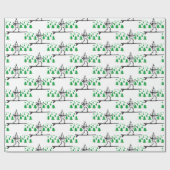 Elf op een Surfboard Thunder_Cove Cadeaupapier (Vlak)