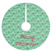 Elf op een Surfboard Thunder_Cove Kerstboom Rok (Voorkant)