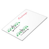 Elf op een Surfboard Thunder_Cove Notitieblok (Schuin)