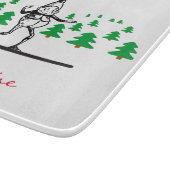 Elf op een Surfboard Thunder_Cove Snijplank (Hoek)