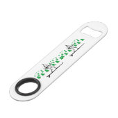 Elf op een Surfboard Thunder_Cove Speed Flessenopener (Achterkant Gekanteld)