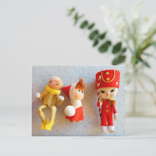 ELF ORNAMENT KERST BRIEFKAART (Staand voorkant)