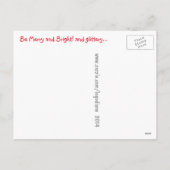  ELF ORNAMENT KERST BRIEFKAART (Achterkant)