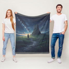 Elf Oud Ierland Nachtelijke Hemel Vliesdeken Fleece Deken