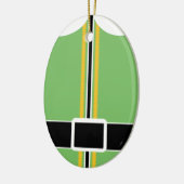 Elf Oval Ornament (Links)