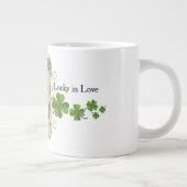 Elf paar St. Patrick dag Mok cadeau voor haar (Rechts)