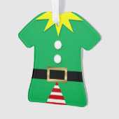 Elf pak gepersonaliseerd Ornament (voorkant)