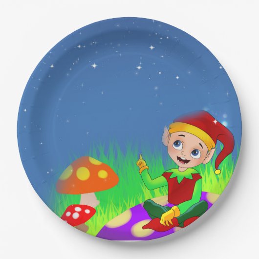 Elf Papieren Bordje (Voorkant)