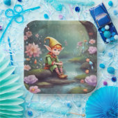 Elf Papieren Bordje (Feest)