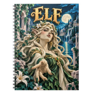 Elf, Papieren Knip Monster Notitieboek