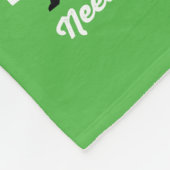 Elf-pictogrammen en filmoffertes fleece deken (Hoek)