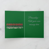 Elf Pijpers De Getrouwe Apostelen Knipsel 3 Feestdagen Kaart (Binnen)