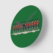 Elf Pijpers De Getrouwe Apostelen Uitknip 2 Ronde Klok (Hoek)