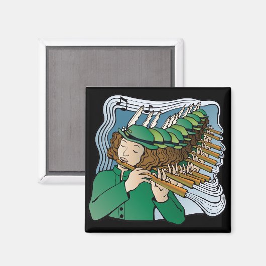 Elf pijpleidingen magneet (Voorkant / Achterkant)