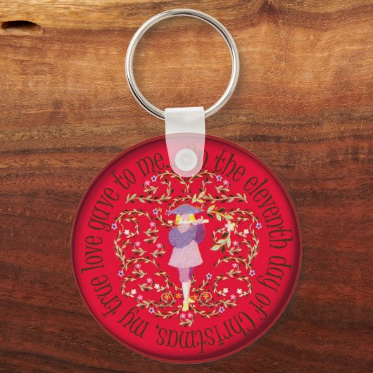 Elf pijpleidingen sleutelhanger (Voorkant)