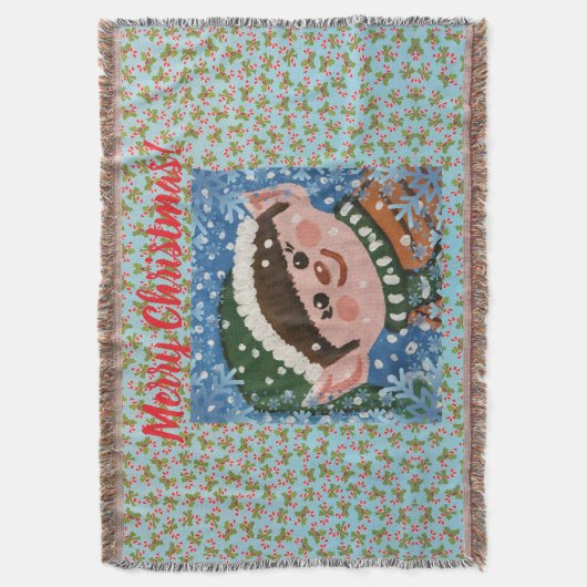 Elf Pillow Deken (Voorkant Verticaal)