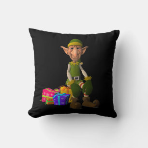Elf Pillow van Santa Kussen