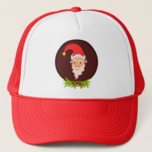 Elf Portrait Trucker Pet (Voorkant)