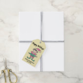Elf Prettige feestdagen Company Kerstmis Cadeaulabel (Met Touw)