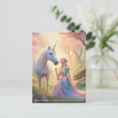 Elf Princess Briefkaart (Staand voorkant)