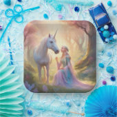 Elf Princess Papieren Bordje (Feest)