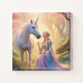 Elf Prinses Hardcover Notitieboek (Achterkant)