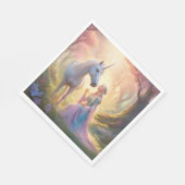 Elf Prinses Papier Servet (Hoek)