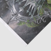 Elf Prinses, Zilveren Kroon van Varens Tissuepapier (Detail)