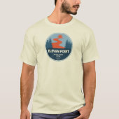 Elf punten wilde en Schilderachtig rivier Missouri T-shirt (Voorkant)