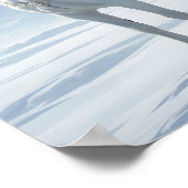 Elf Queen Riding a Majestic White Horse Poster (Hoek)