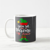 Elf Quotes You Sit On A Throne Of Lies ! Christmas Koffiemok (Links)