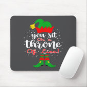 Elf Quotes You Sit On A Throne Of Lies ! Christmas Muismat (Met muis)