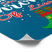 Elf Quotes You Sit On A Throne Of Lies ! Christmas Poster (Hoek)