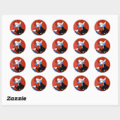 Elf Ronde Sticker (Vel)