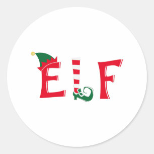 Elf Ronde Sticker