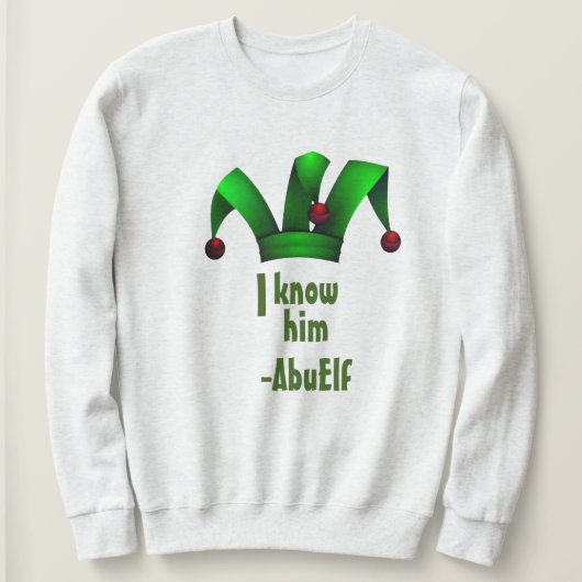  Elf Santa Helper Kerstmis Abuela Elf Trui (Design voorkant)