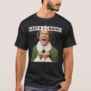 Elf - Santa&x27;s komend! Klassieke T-Shirt