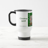 Elf Scene met kerstfoto Revel Mug Reisbeker (Links)