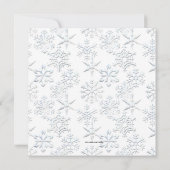 Elf schoen kerst uitnodiging (Achterkant)